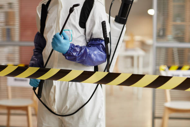 Professional Drug Lab Cleanup technician working in Crystal, MI